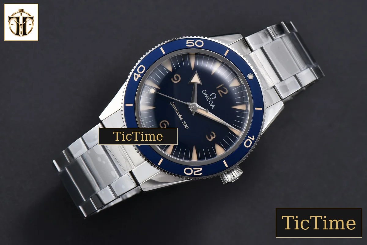 SeaMaster Spectre 007 41mm VSF Blue Limited Dial Blue Bezel SS Bracelet A8400 — foto 4