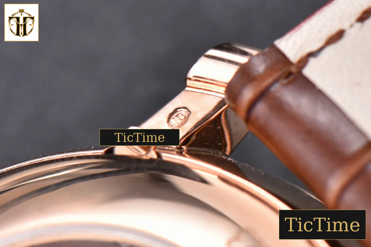 Villeret Complicated Function 6654 40mm OMF RG White Dial Brown Leather Strap CAL6654 V3 — foto 21