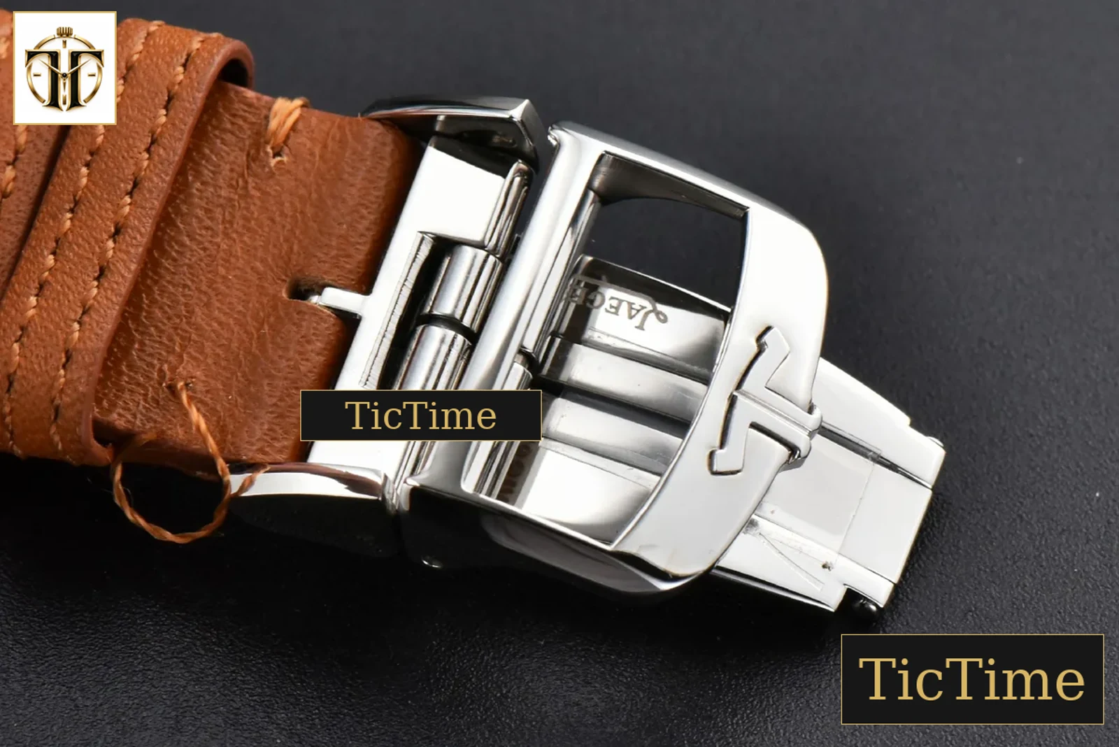 Master Control Q4018420 40mm ZF White Dial Brown Leather Strap A899 — foto 13