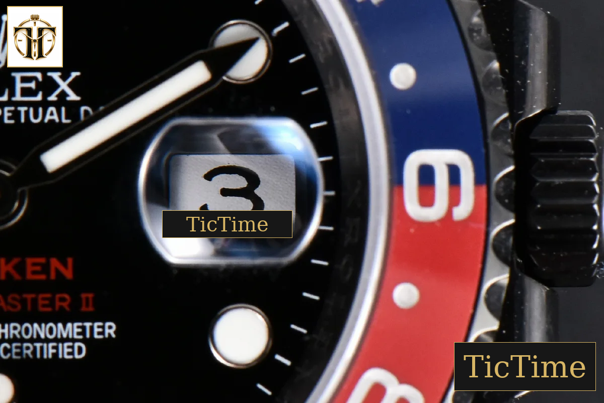 Blaken GMT Master IPKF Blue/Red Black Dial PVD Bracelet A2836 — foto 21