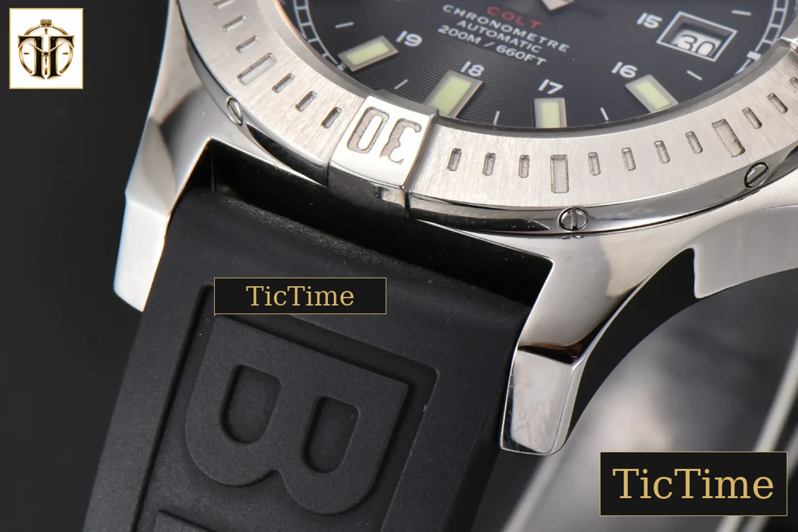 Avenger Automatic 43mm TF Black Dial Black Nylon Strap A2824 — foto 9