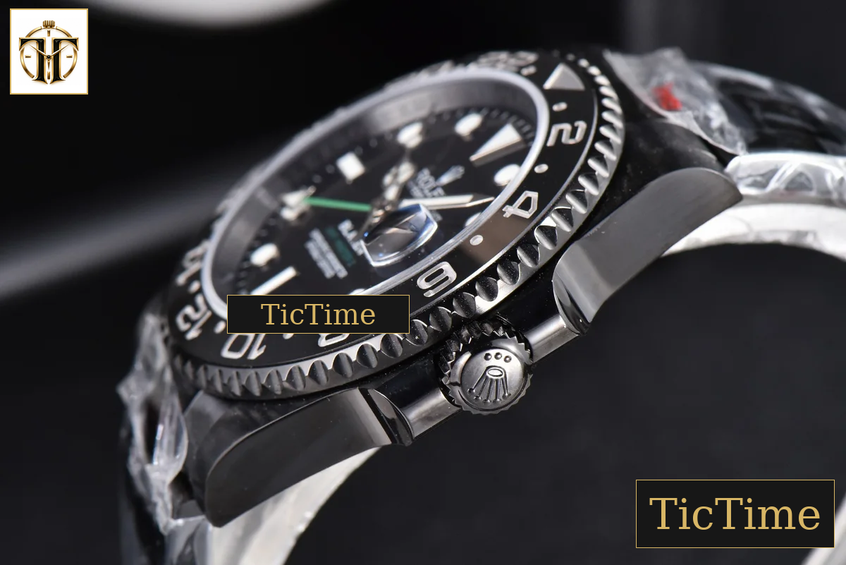 Blaken GMT Master LN 116710 IPKF Green Hand PVD Bracelet A2836 — foto 27