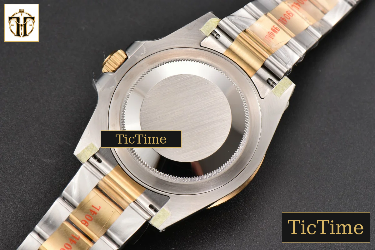 GMT Master II 116713 40mm Clean Factory YG/SS 904L Black Dial Oyster Bracelet VR3186 — foto 19