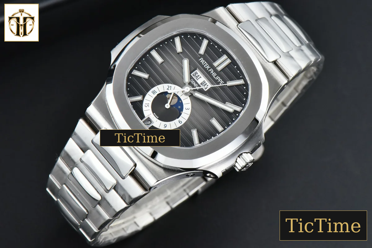 Nautilus 5726 40.5mm GRF Gray Dial SS Bracelet A324 — foto 4