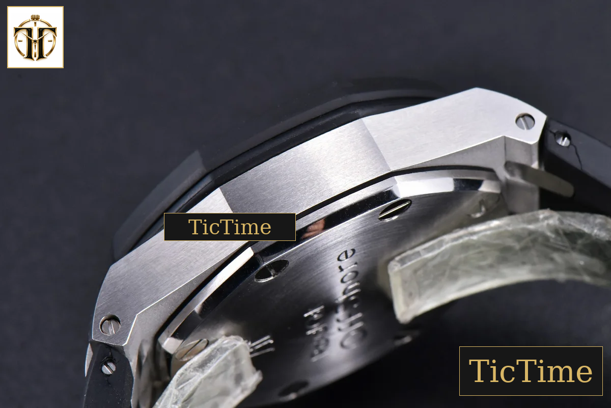 Royal Oak Offshore Rubberclad 25940SK 42mm JF Black/Silver Dial Rubber Strap A7750 — foto 14