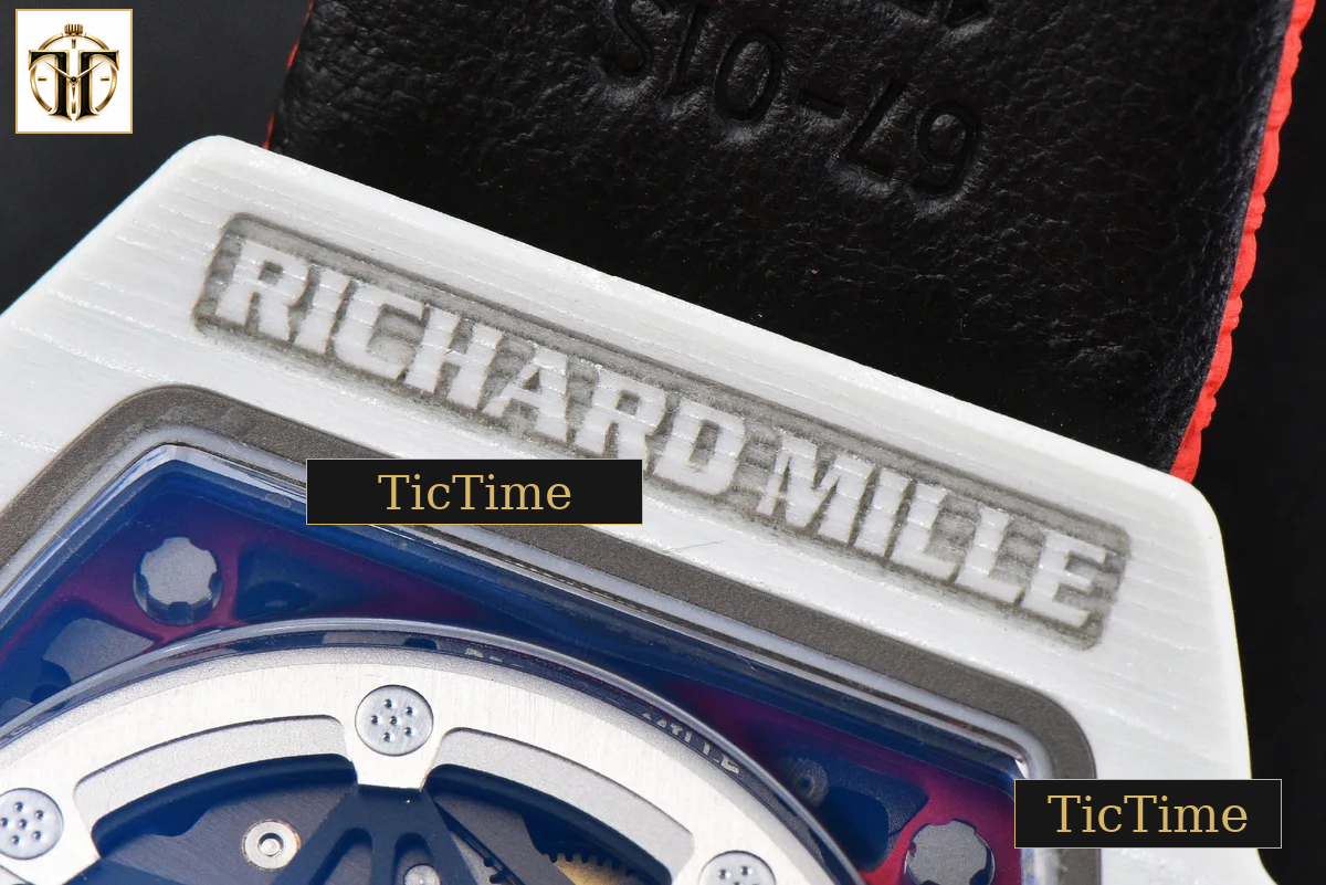 RM67-02 ZF White TPT Charles Leclerc Dial Red Nylon strap CRMA7 — foto 25