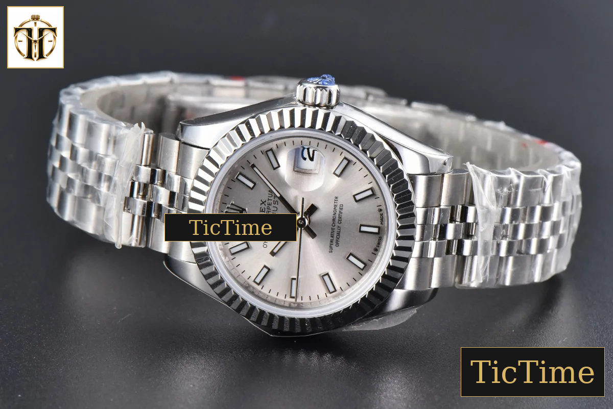 DateJust 31mm WF Silver Dial Lume Marker Jubilee Bracelet A2671 — foto 7