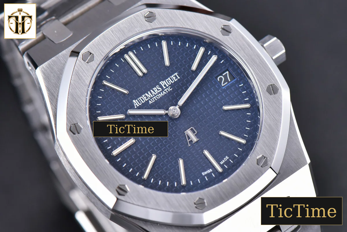 Royal Oak 15202 39mm XF Blue Textured Dial SS Bracelet A2121 — foto 10