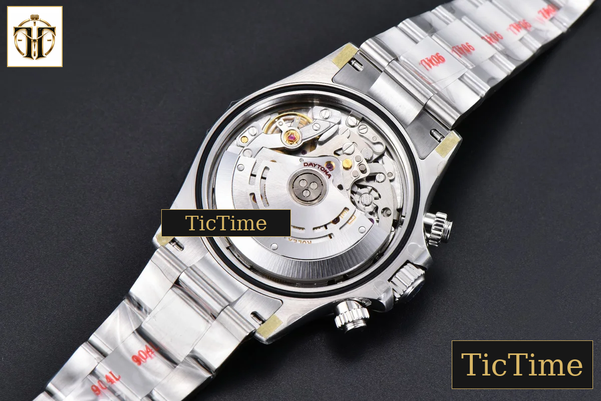 Daytona Panda 904L 116500 40mm VSF White Dial SS Braclet Mod A4130 — foto 22