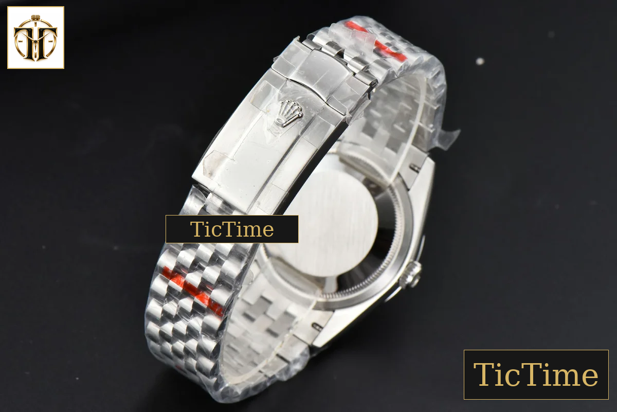 DateJust Smooth Bezel 36mm BPF Blue Motif Dial Jubilee Bracelet A2824 — foto 33