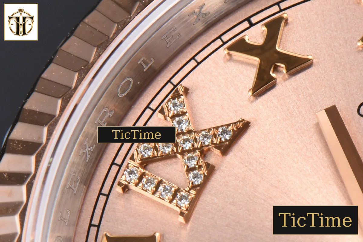 DateJust 126231 36mm VSF RG/SS 904L RG Dial Diamond Marker RG/SS Jubilee Bracelet VS3235 — foto 6
