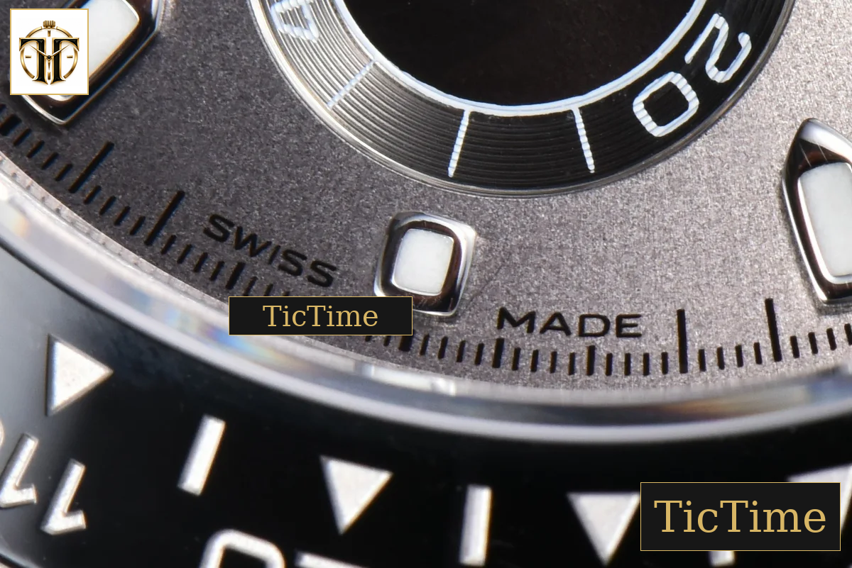 Daytona 116519 40mm APSF SS Gray Dial Ceramic Bezel Lume Marker Oysterflex Strap Tungsten Version SH4130 — foto 10