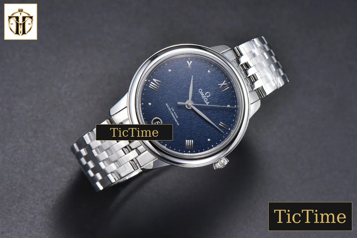 De Ville Ladies Prestige 34mm VSF Blue Dial SS Bracelet A8800 — foto 3
