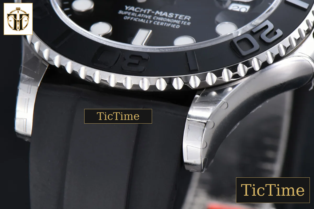 Yacht-Master 904L 226659 42mm VSF Ceramic Black Dial Oysterflex Strap (Tungsten V3) VS3235 — foto 10