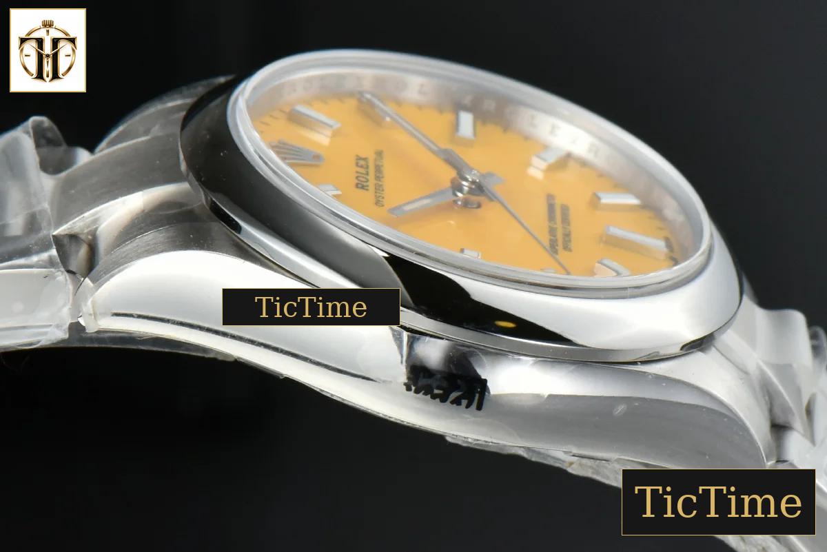 Oyster Perpetual 277200 31mm EWF Yellow Dial SS Bracelet A3230 — foto 11