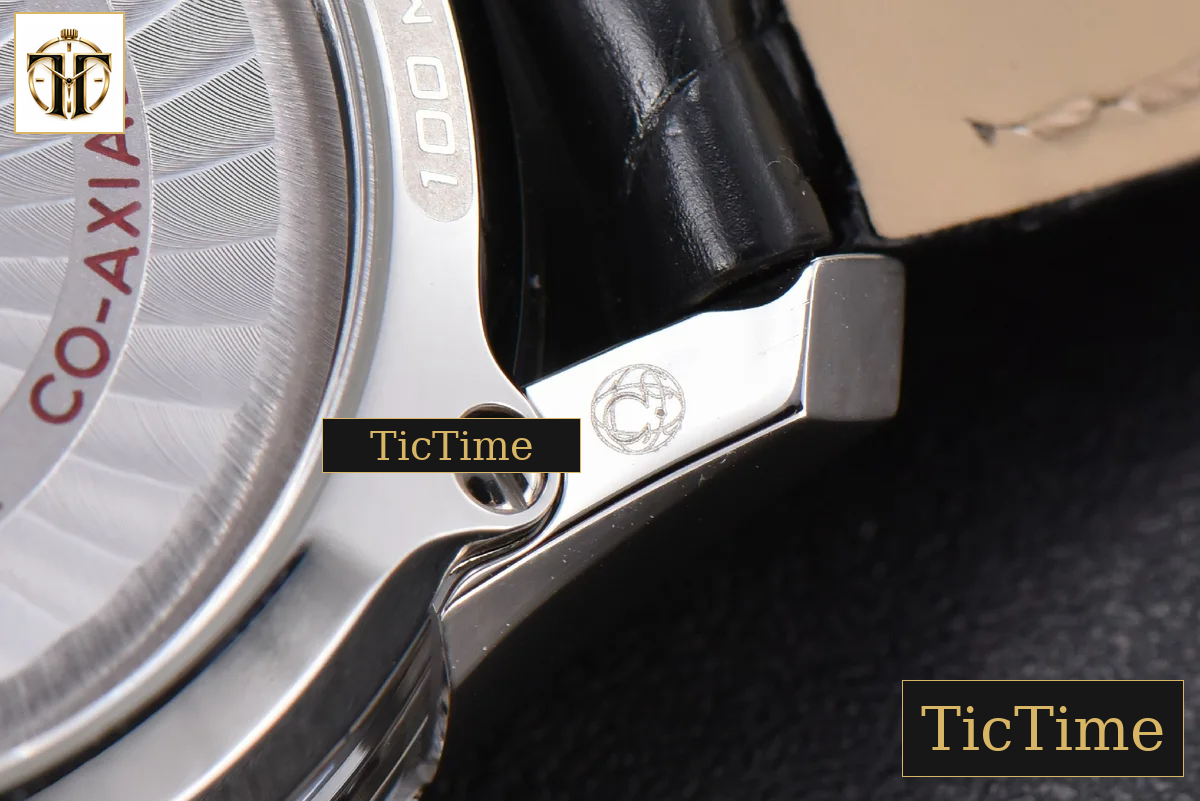 De Ville Hour Vision 41mm VSF White/Silver Dial Black Croco Strap A8500 — foto 23