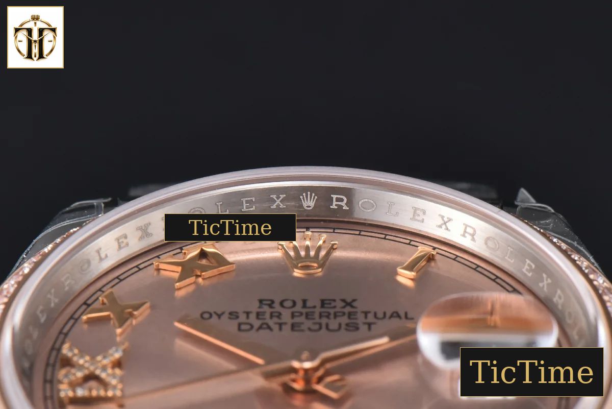 DateJust 126231 36mm VSF RG/SS Diamond RG Dial Diamond Roma Marker Jubilee Bracelet VS3235 — foto 13