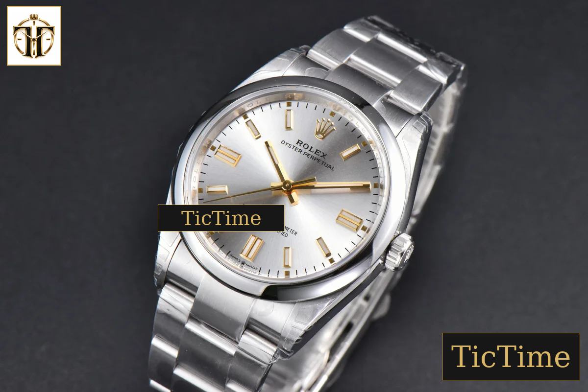 yster Perpetual 904L 126000 36mm VSF Silver Dial Oyster Bracelet VS3235 — foto 5