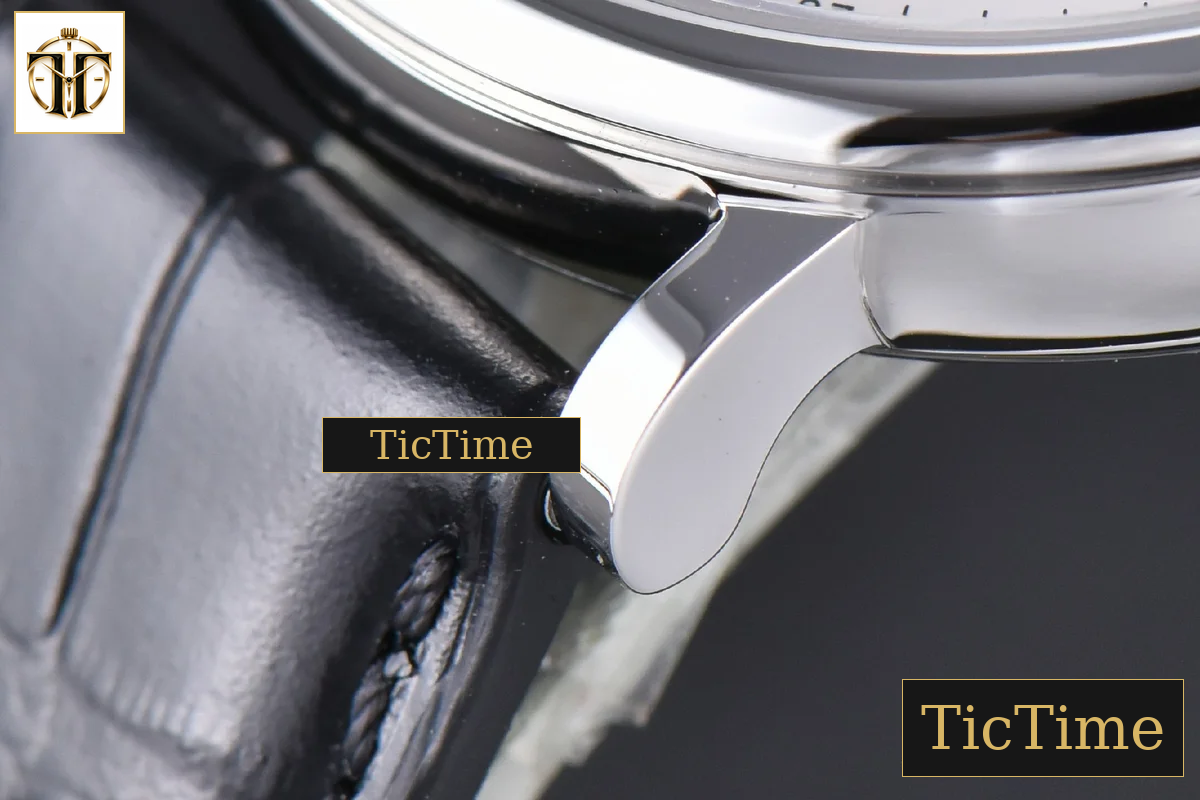 Portofino ‘150 Years’ 40mm V7F White Dial YG Markers Black Leather Strap / A2892 — foto 5