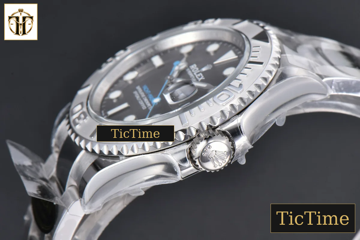 Yacht-Master 904L 126622 40mm Clean Factory Gray Dial SS Bracelet VR3235 — foto 10