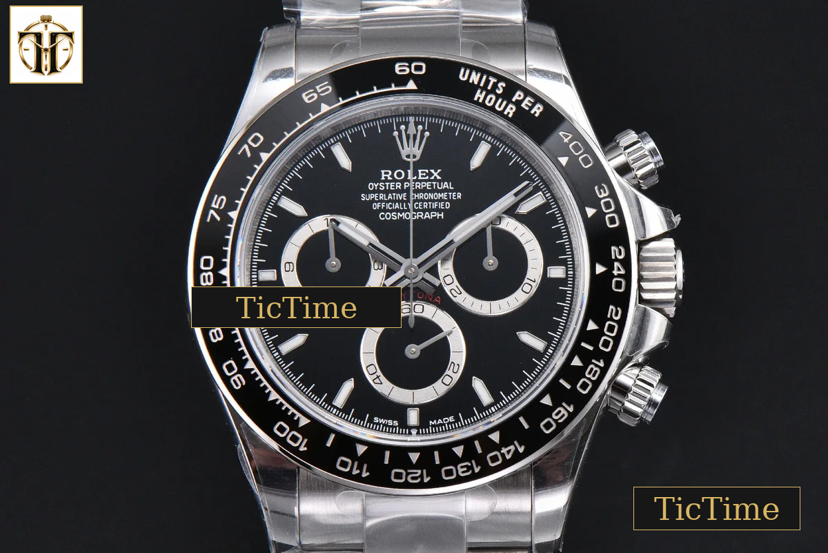 Daytona UFO 904L 126500 40mm UF Black Dial SS Braclet UF4131 — foto 2