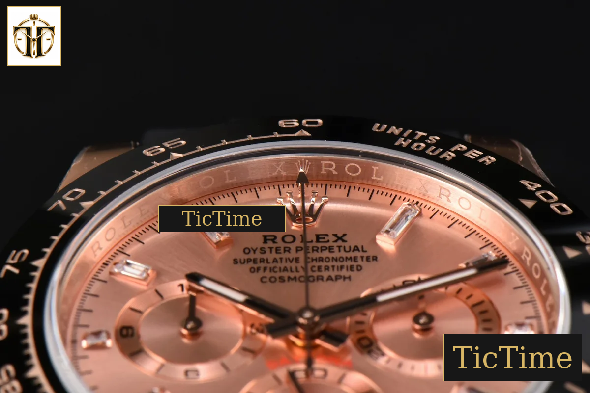 Daytona 116515 BTF RG Ceramic RG Dial RG Subdial Oysterflex Strap SA4130 — foto 13