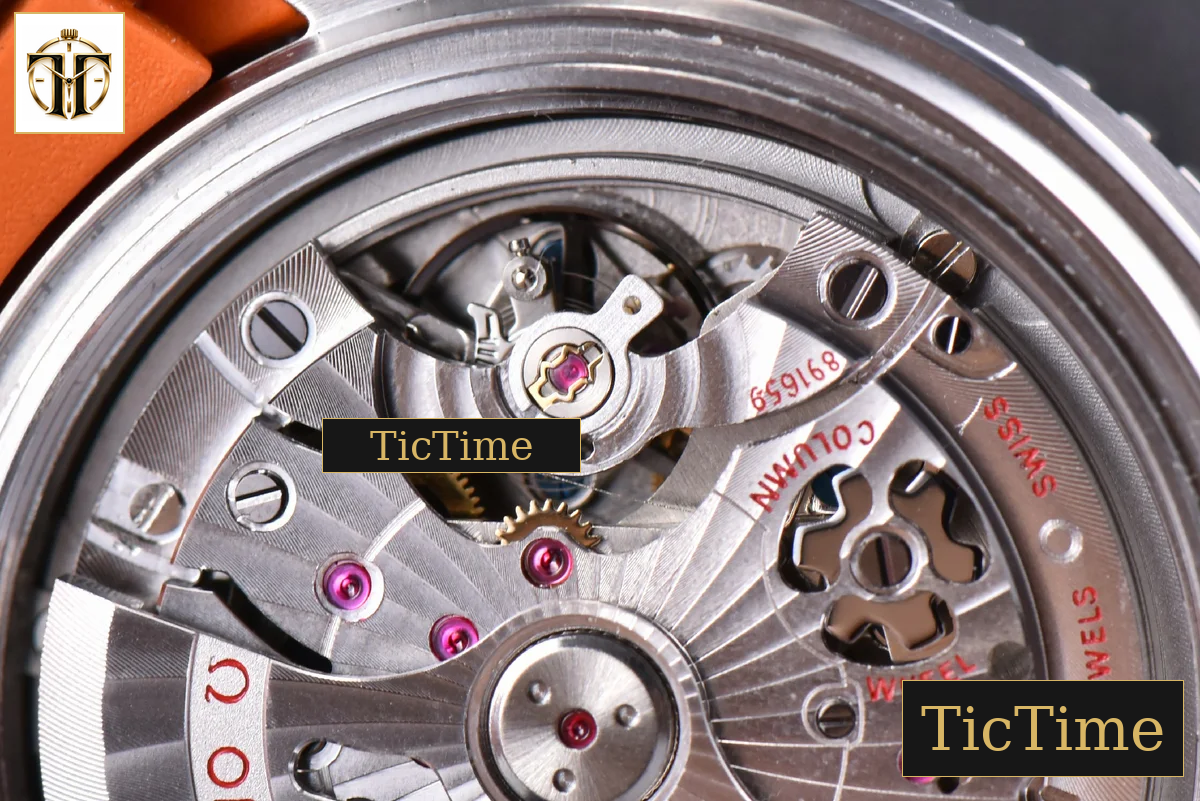 Planet Ocean Chrono 45.5mm OMF Gray Dial Orange/Black Rubber Strap A9900 — foto 23