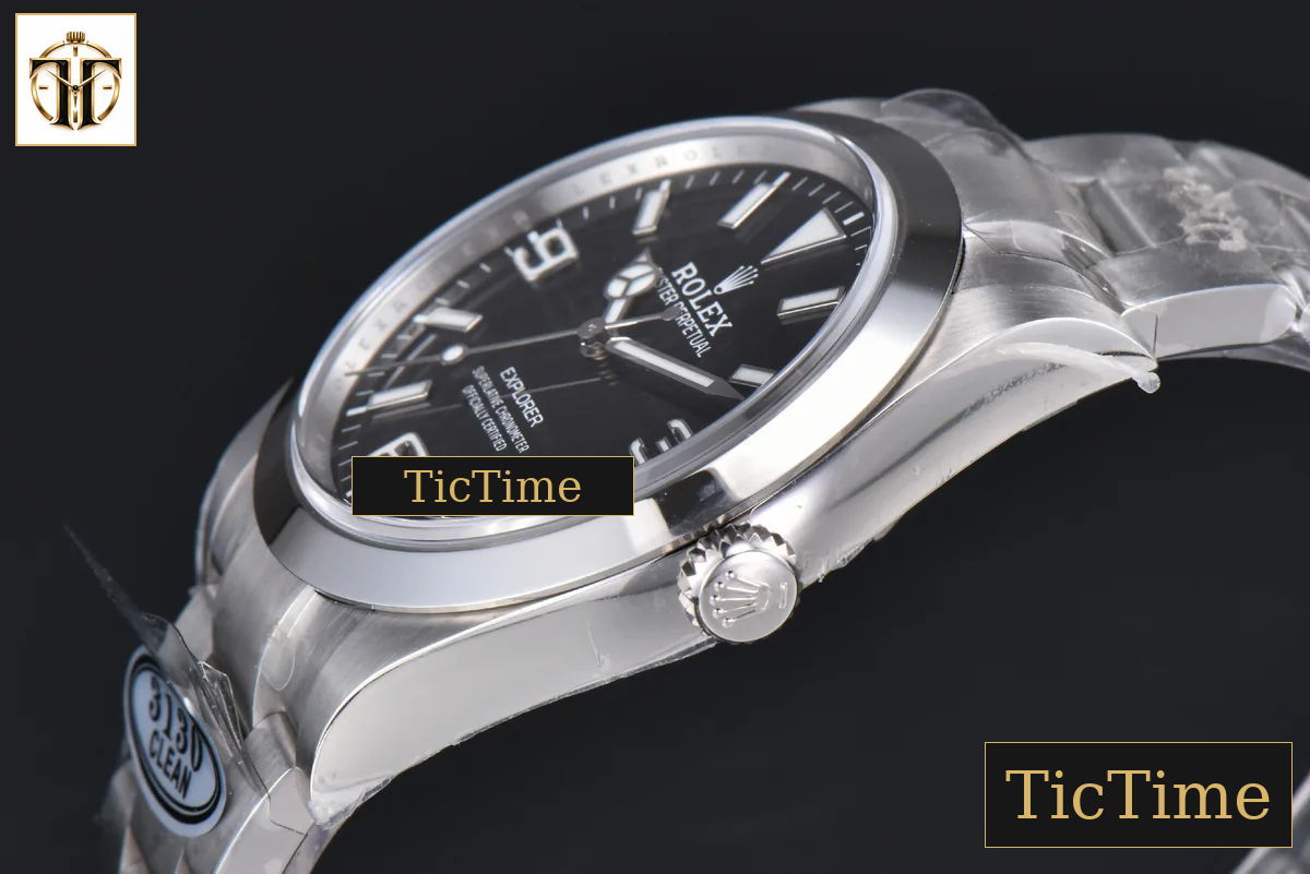 Explorer I 904L 214270 39mm Clean Factory Black Dial SS Bracelet VR3132 — foto 11
