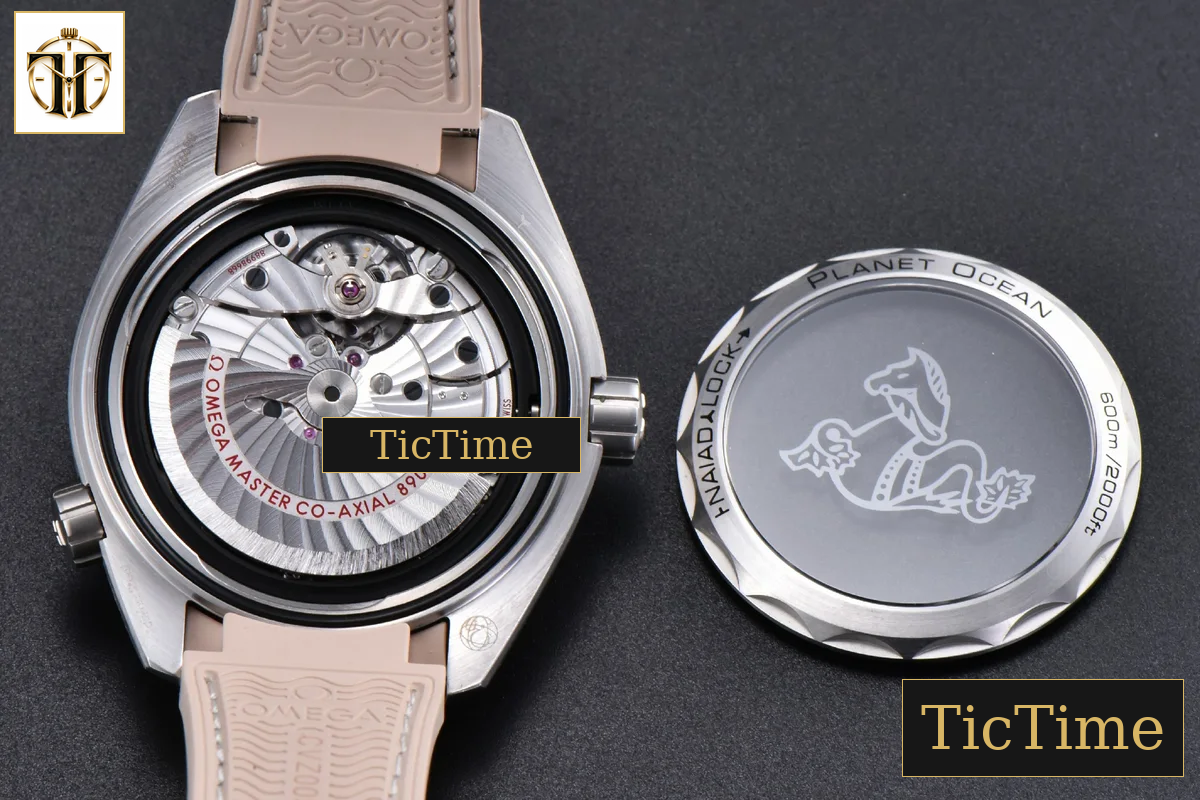 Planet Ocean 43.5mm VSF Brown Salmon Dial Rubber Strap A8900 — foto 22