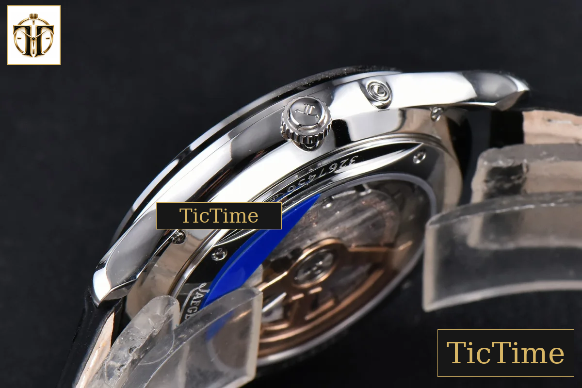 Master Ultra Thin Réserve de Marche 1378420 39mm ZF Silver Dial Black Leather Strap A938 — foto 11