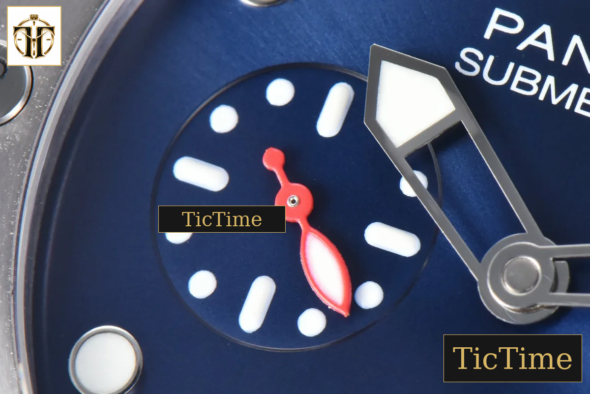 Submersible Quaranta PAM1391 44mm TTF Blue Dial Rubber Strap P9010 — foto 6