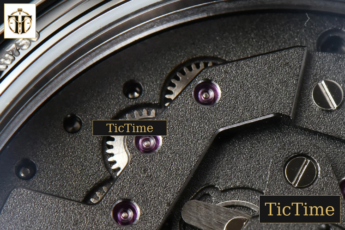 Tradition 7097BB 40mm ZF SS Gray Dial White Subdial Black Leather Strap A505 — foto 25
