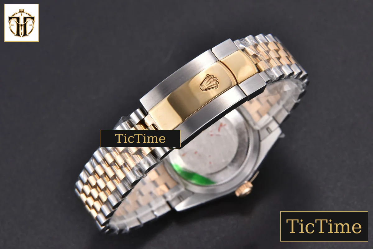DateJust 904L 36mm GMF YG/SS Fluted Bezel Gray MOP Dial Diamond Marker Jubilee Bracelet VR3235 — foto 27