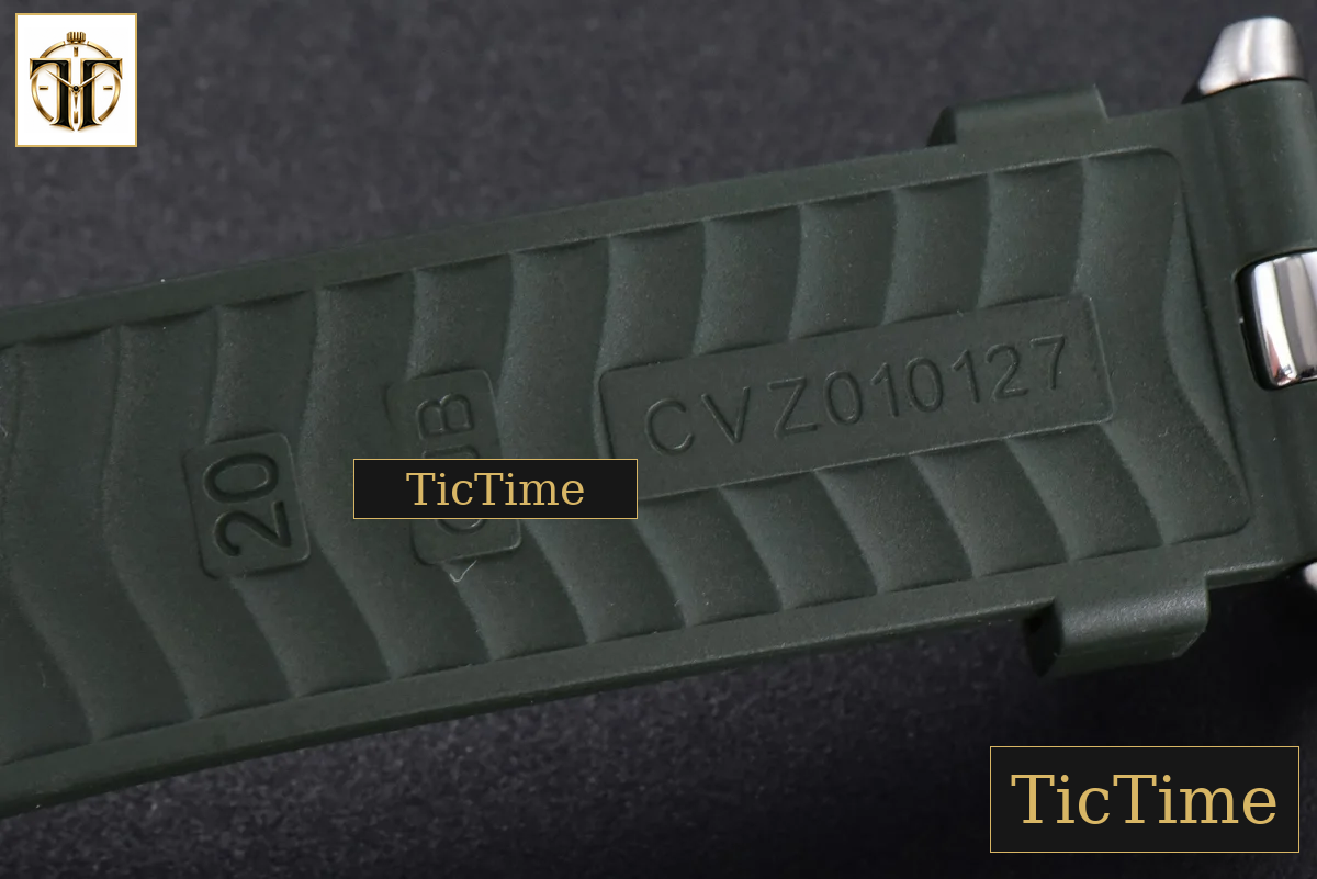Seamaster Diver 300M 42mm ZF Green Ceramic Green Dial Green Rubber Strap A8800 — foto 30