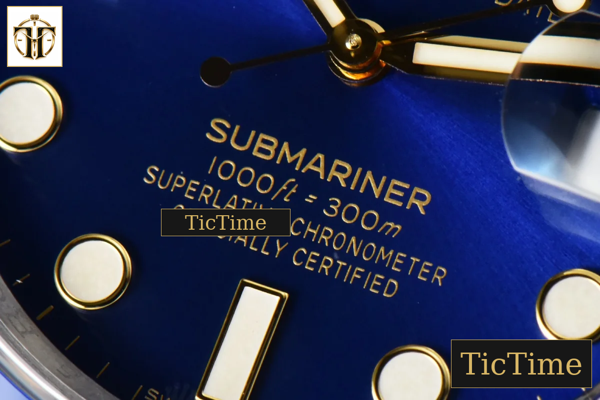 Submariner LB 116613 40mm Clean Factory YG/SS Blue Ceramic Blue Dial YG/SS Bracelet VR3130 — foto 8