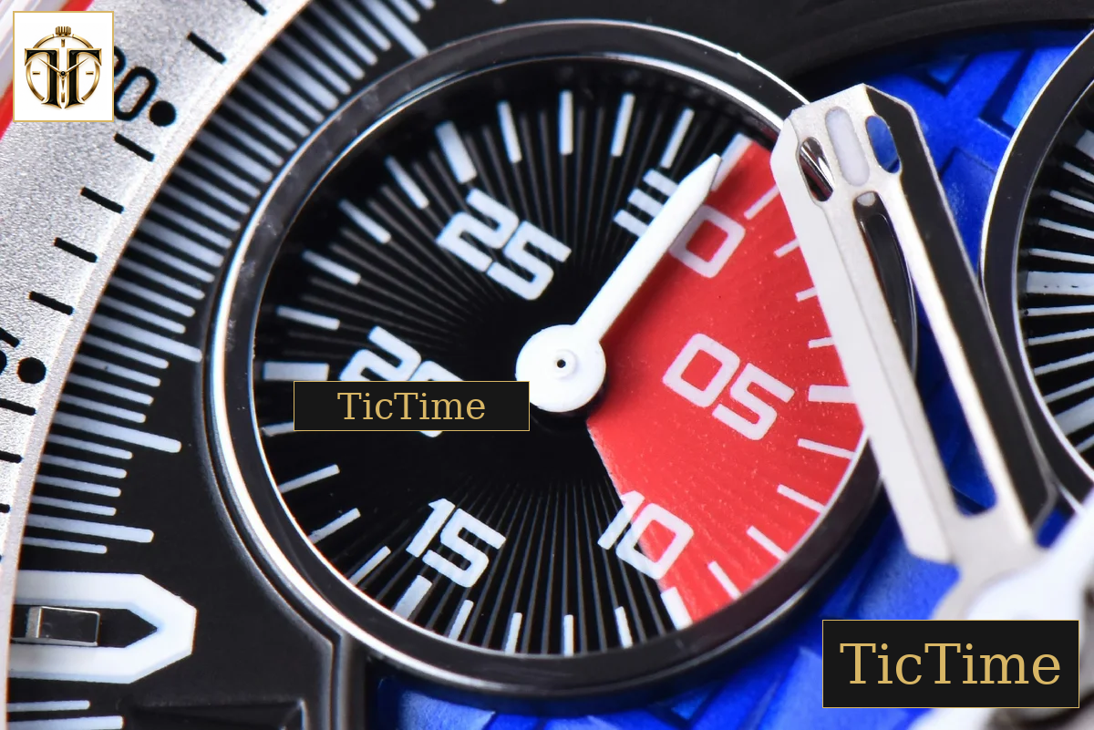 Royal Oak Offshore Grand Prix Forge Carbon Parts 44mm JF Blue Dial Leather Strap V3 A3126 — foto 10