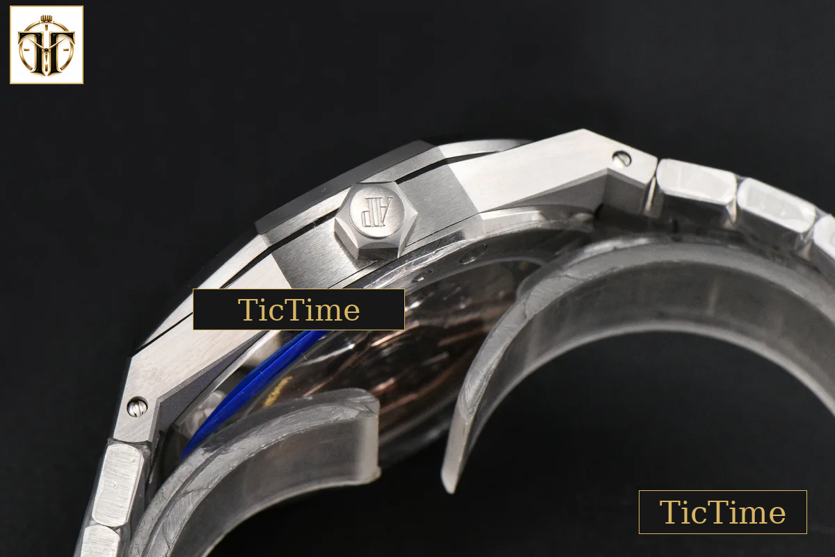 Royal Oak ’50th Anniversary’ 15510 41mm ZF Ice Blue Dial SS Bracelet SA4302 — foto 12