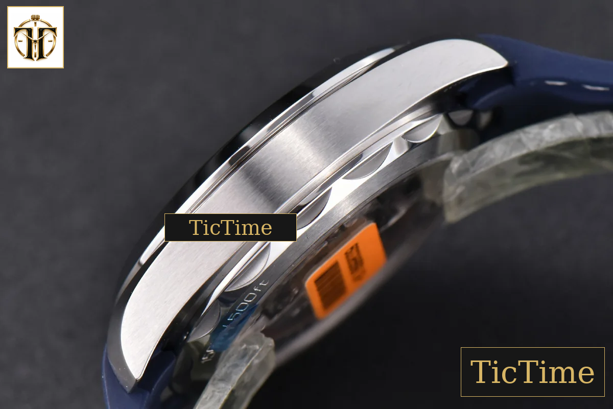 Aqua Terra 150M Seamaster 41mm VSF Gray Dial Blue Hands Blue Rubber Strap A8900 — foto 17
