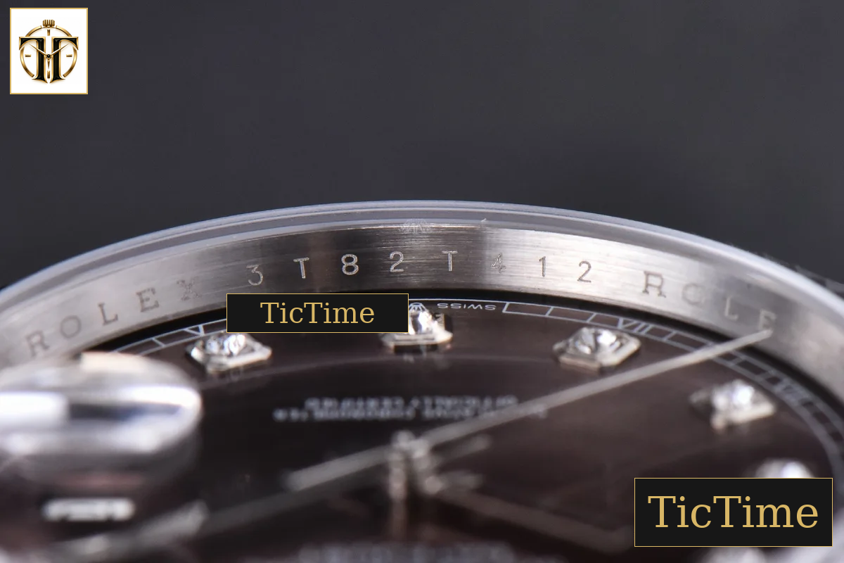 Datejust 41mm GMF SS Borwn Dial Diamond Marker Fluted Bezel Jubille Bracelet VR3235 — foto 12