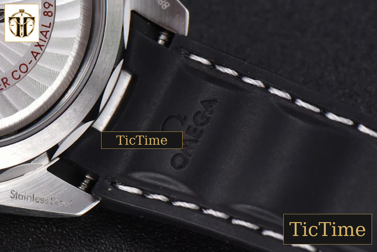 Aqua Terra 150M SeaMaster 41mm VSF Black Dial Silver Hands Black Rubber Strap A8900 — foto 22
