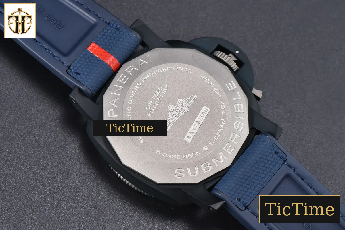 Submersible Luna Rossa PAM1543 44mm VSF White Dial Gummy Strap P900 — foto 18