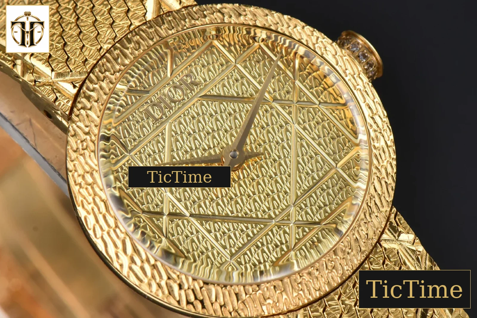 La D My Dior 25mm K11F Gold Dial Quartz — foto 8