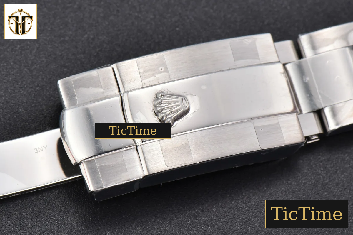 DateJust 904L Fluted Bezel 31mm GMF Blue Flowers Dial Oyster Bracelet A2824 — foto 27