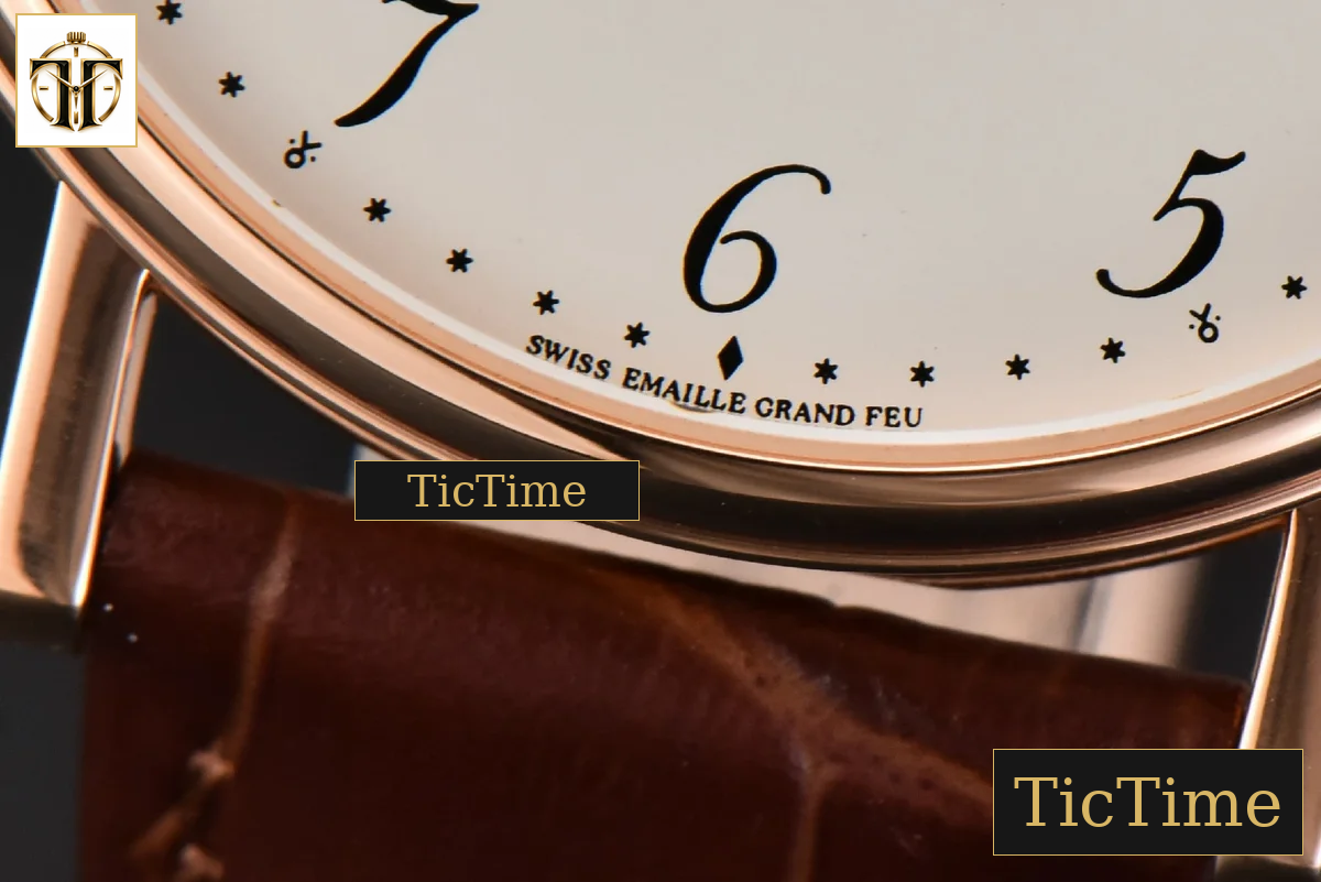 Classique 5177 38mm LTF RG White Dial Digital Marker Brown Leather Strap MY9015 — foto 7