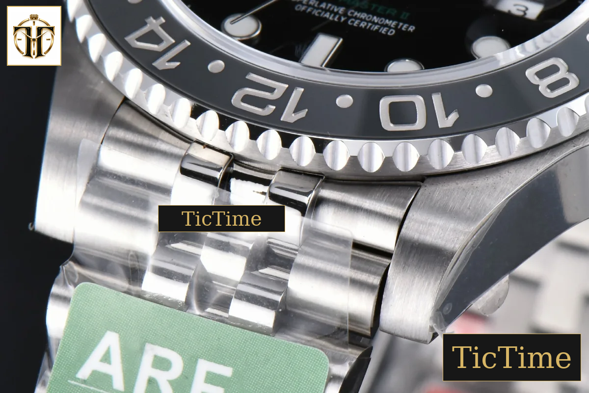 GMT Master II GRNR 126710 40mm ARF Black DIial Jubilee Bracelet DD3285 — foto 11