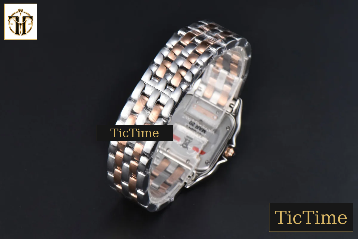 Panthère Secrete Ladies 27mm BVF SS/RG White Dial Diamond Bezel SS/RG Bracelet Ronda Quartz — foto 26