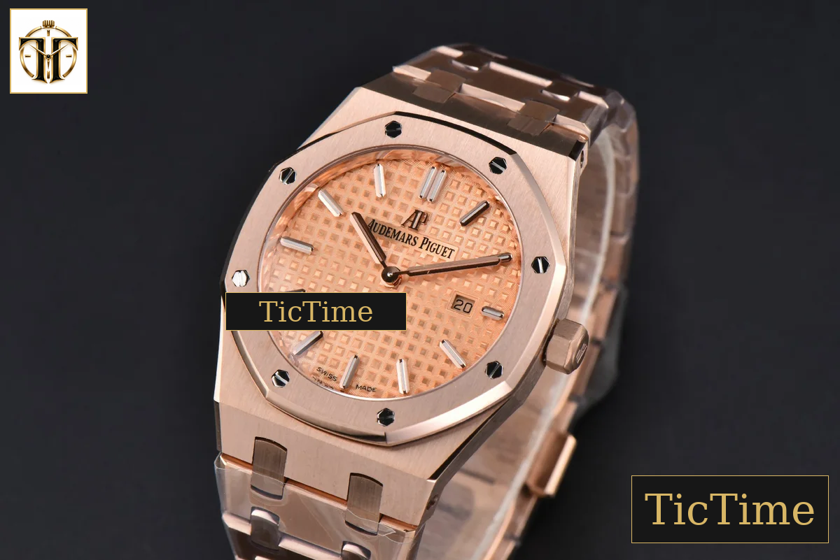 Royal Oak Ladies 67650OR 33mm ZF RG RG Dial RG Bracelet Quartz — foto 5