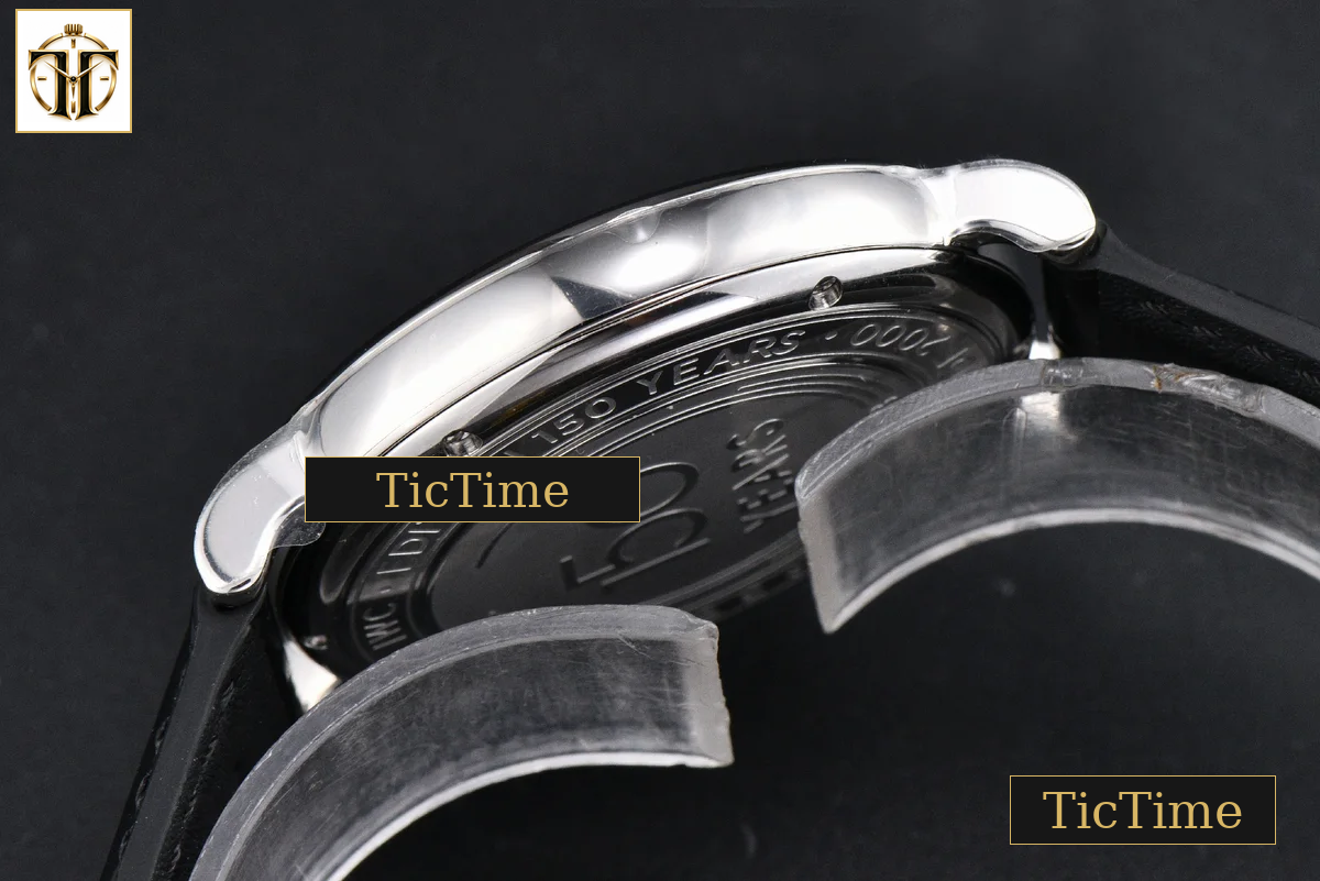 Portofino ‘150 Years’ 40mm V7F White Dial Blue Hands Black Leather Strap A2892 — foto 14