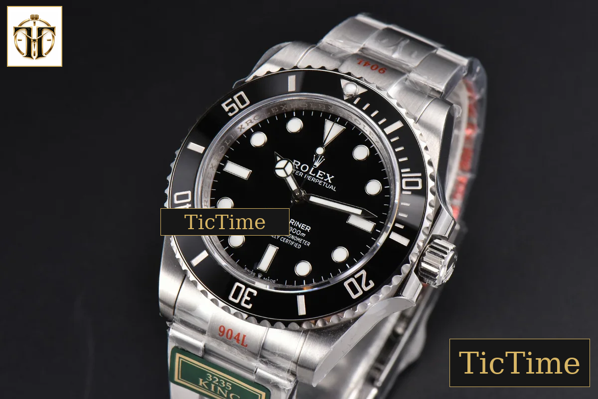 Submariner LN No Date 124060 41mm King Factory SS Bracelet VR3230 — foto 4