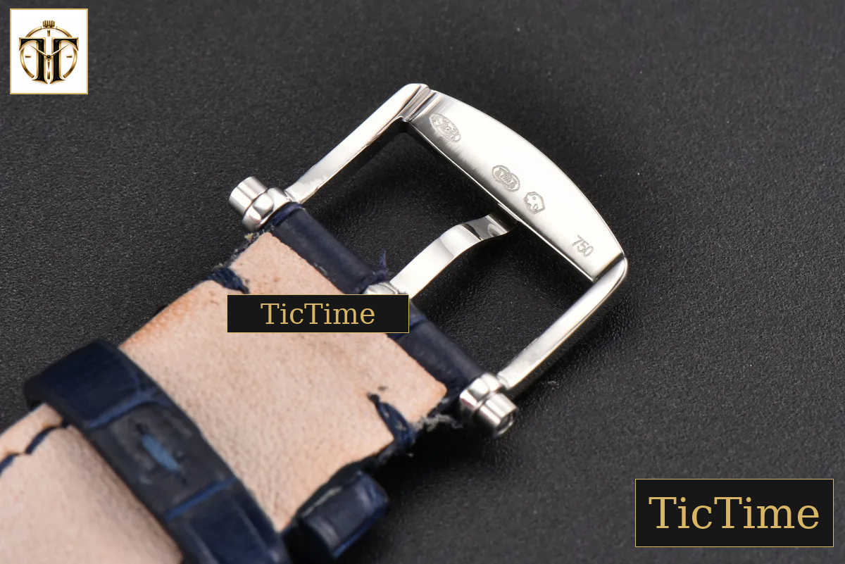 Classique 5177 38mm LTF Black Dial Digital Marker Blue Leather Strap MY9015 — foto 29